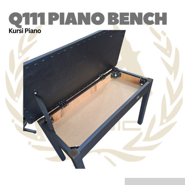 Q111 Piano Bench - Kursi Piano - Image 2