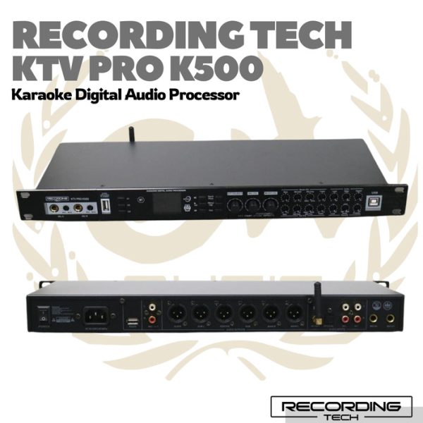 Recording Tech KTV Pro K500 Karaoke Digital Audio Processor - Mixer Karoke