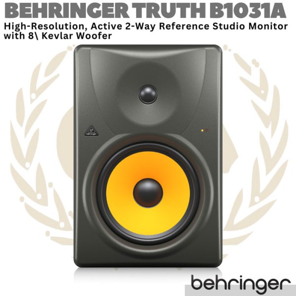 BEHRINGER TRUTH B1031A Active Studio Monitor Speaker 8" Kevlar Woofer - Image 3