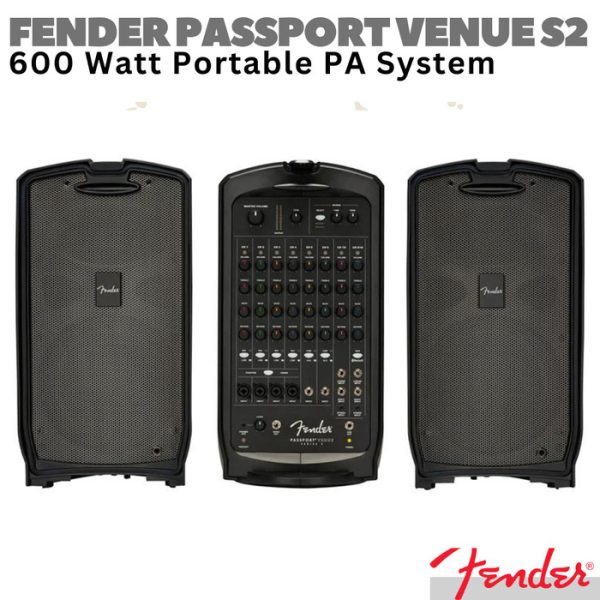 FENDER PASSPORT VENUE 600W S2 Portable PA System | Speaker - Image 2