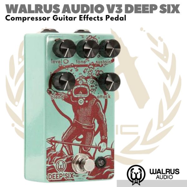 WALRUS AUDIO V3 Deep Six Compressor Guitar Effects Pedal | Efek Gitar - Image 2