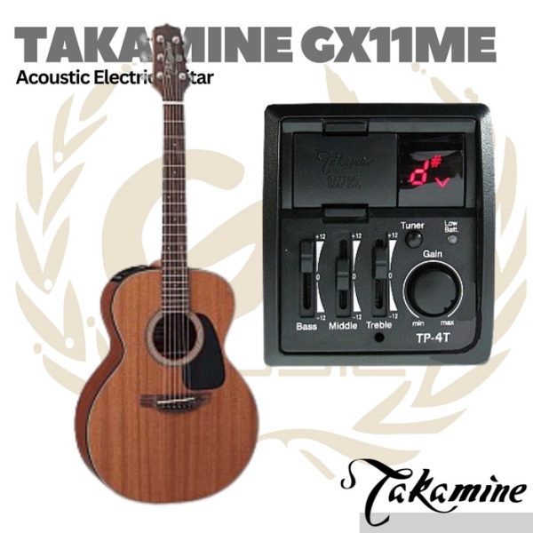 Takamine GX11ME Acoustic Electric Guitar - Gitar Akustik Elektrik