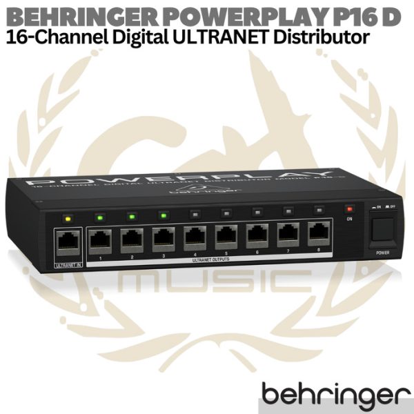 BEHRINGER POWERPLAY P16 D 16 Channel Distribution Module | P16D - Image 3