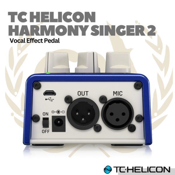 TC Helicon Harmony Singer 2 Vocal Effect Pedal - Efek Vokal - Image 4