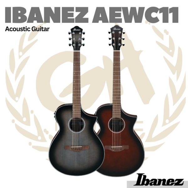 IBANEZ AEWC11 Acoustic Electric Guitar | Gitar Akustik Elektrik