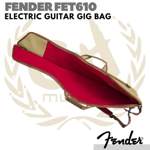 Fender FET-610 Electric Guitar Gig Bag | Tas Gitar Gigbag - Image 3