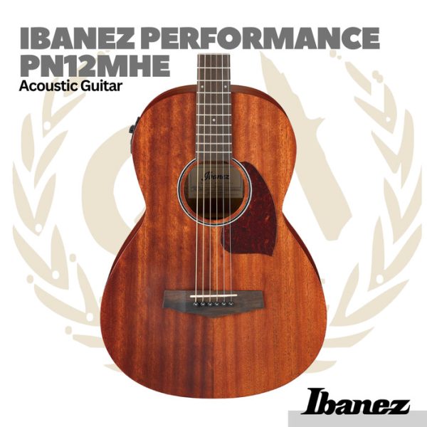 Ibanez Performance PN12MHE Acoustic-Electric Guitar - Gitar Akustik - Image 2