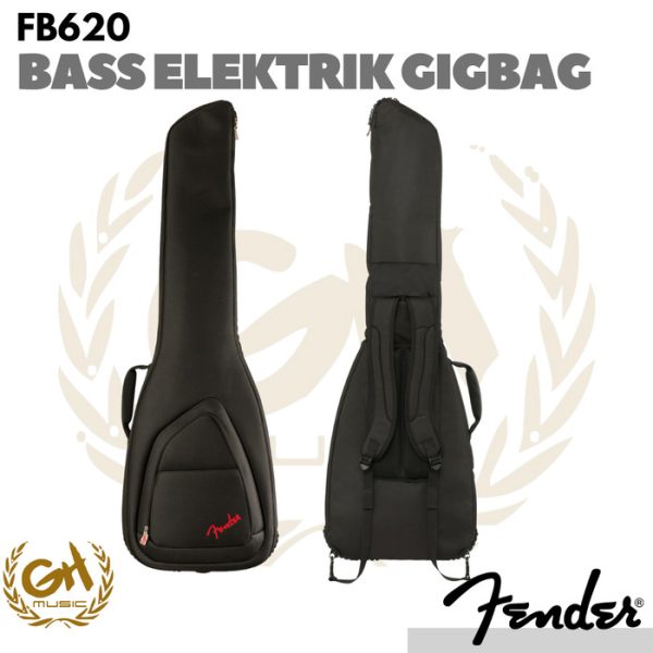 Fender FB620 Electric Bass Guitar Gig Bag - Gig Bag Bass Elektrik