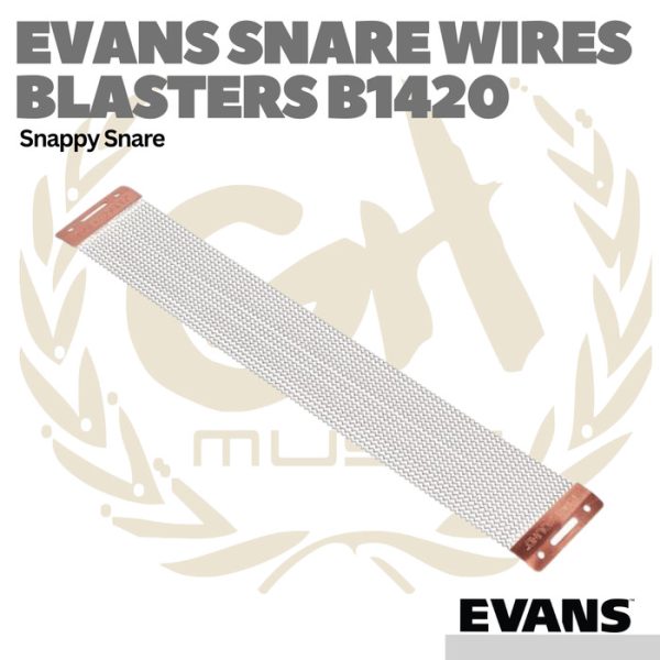 EVANS BLASTER SERIES 20 Strand Snare Wire - Snappy Drum - Image 2