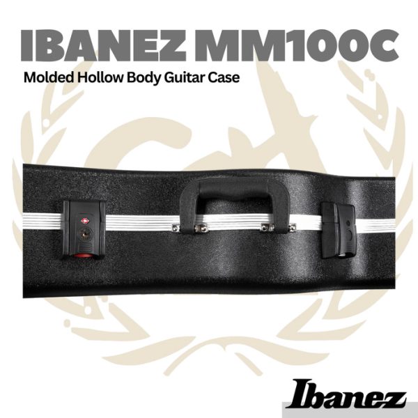 Ibanez MM100C Molded Hollow Body Guitar Case - Hardcase Koper Gitar - Image 3