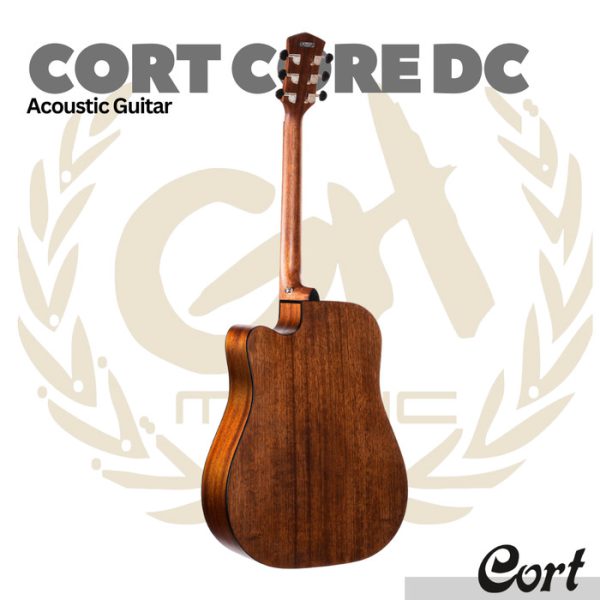 Cort Core DC Mahogany Acoustic Guitar - Gitar Akustik - Image 3