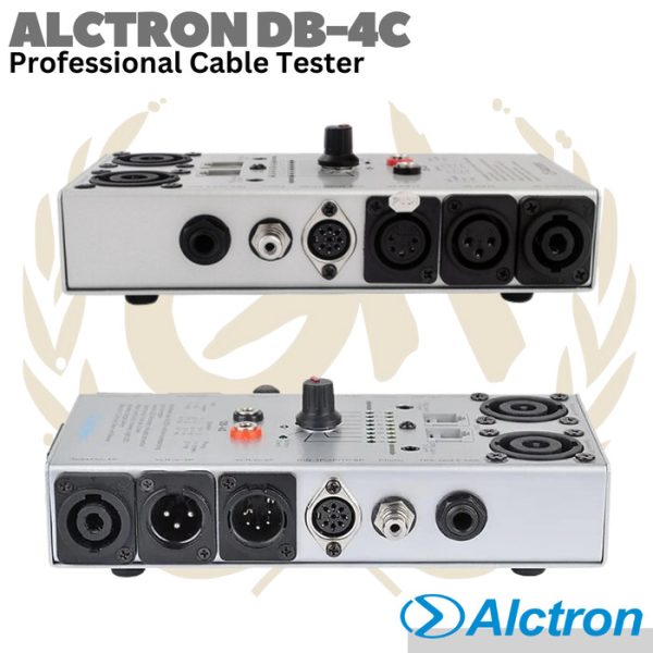 ALCTRON DB4C multi audio cable tester TRS XLR RCA | Alat Tes Cek Kabel - Image 2