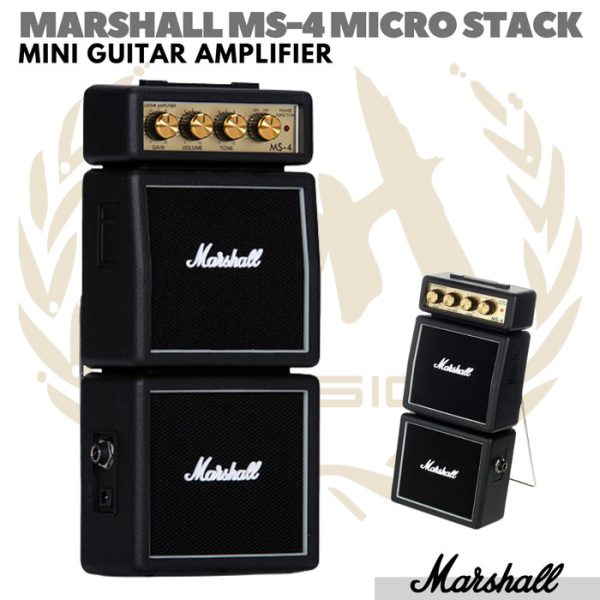 MARSHALL MS4 Micro Stack Mini Guitar Amplifier | Ampli Gitar Listrik