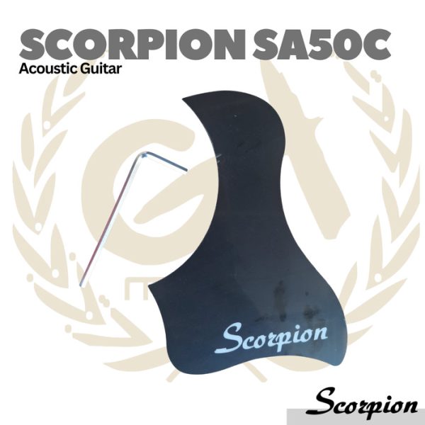 Scorpion SA50C Acoustic Guitar - Gitar Akustik - Image 3