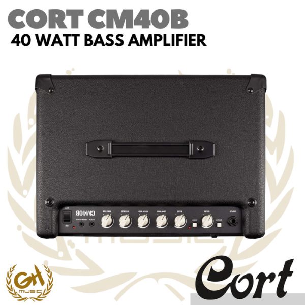 Cort CM40B 40Watt Bass Amplifier | Ampli Bass 10 Inch - Image 3