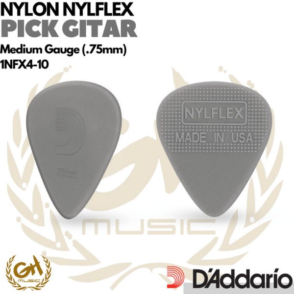 D'ADDARIO NYLON NYLFLEX PICK PICK GUITAR - PICK GITAR - Image 3