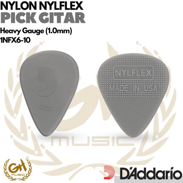 D'ADDARIO NYLON NYLFLEX PICK PICK GUITAR - PICK GITAR - Image 2