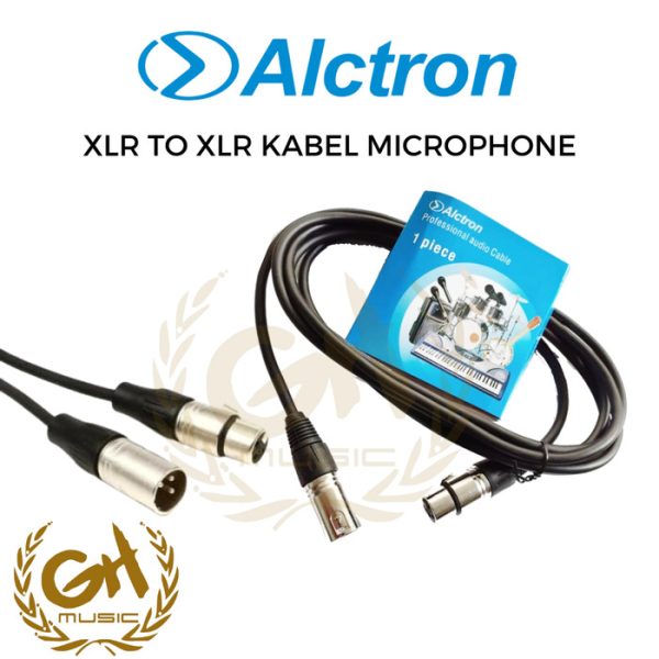 ALCTRON XLR TO XLR MICROPHONE CABLE