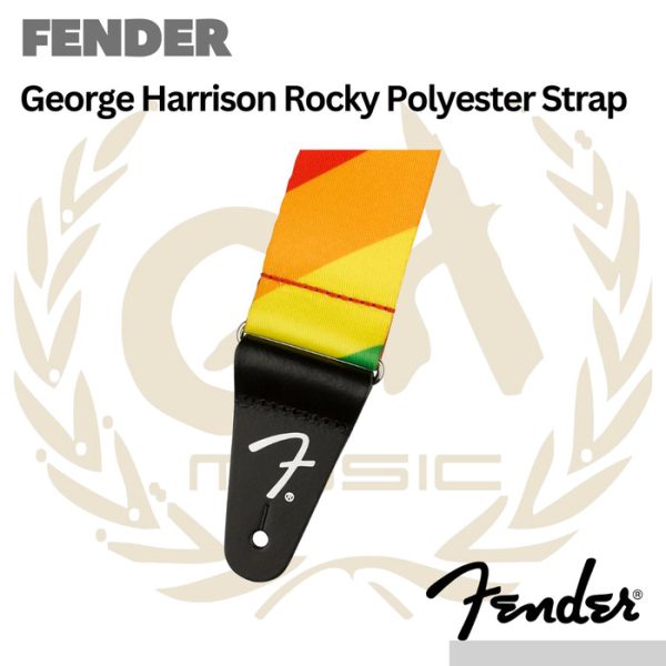 Fender George Harrison Rocky Polyester Strap - Gitar Bass - Image 3