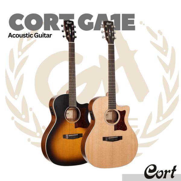 Cort Grand Regal GA1E Acoustic Guitar - Gitar Akustik