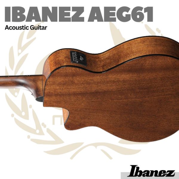 IBANEZ AEG61-NMH Acoustic Electric Guitar | Gitar Akustik Elektrik - Image 3