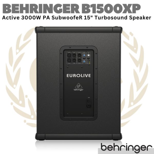 BEHRINGER EUROLIVE B1500XP Active 15" 3000W PA Subwoofer | Sub Aktif - Image 2