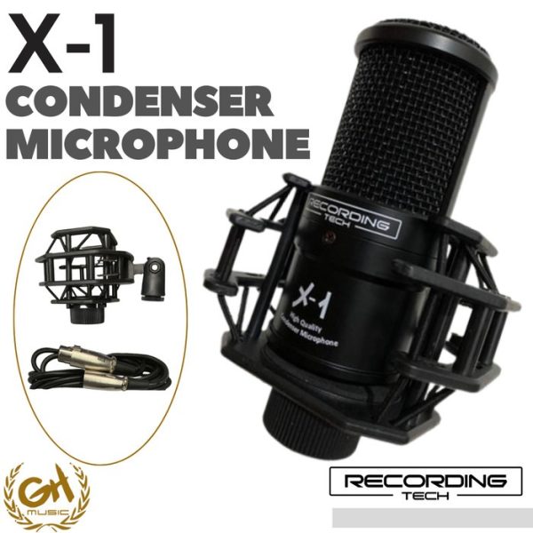 Condenser Microphone Recording Tech X-1 + ARM STAND | X1