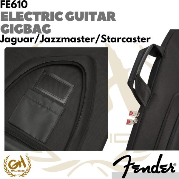 Fender FE610 Jaguar/Jazzmaster/Starcaster Electric Guitar Gig Bag - Image 3