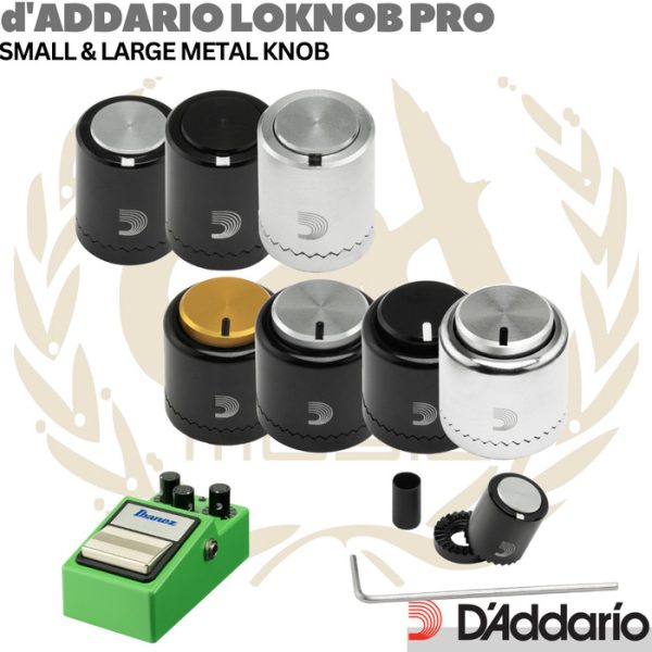 D'ADDARIO Loknob Pro Small & Large Knob | Kenop Gear Efek