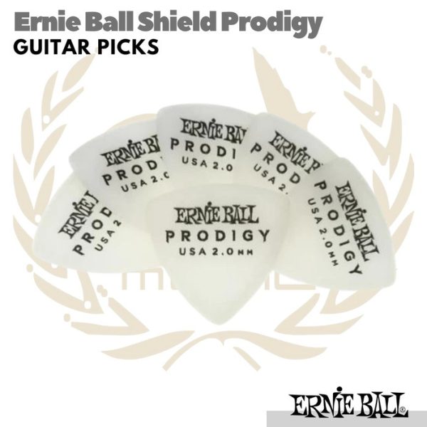 Ernie Ball Large Shield Prodigy Guitar Picks isi 6 | Pick Gitar - Image 2