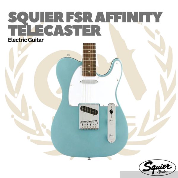 Squier FSR Affinity Series Telecaster Electric Guitar Laurel FB - Gitar Elektrik - Image 3