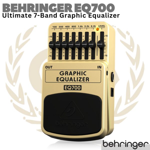 BEHRINGER EQ700 Ultimate 7-Band Graphic Equalizer | Efek Gitar Stomp - Image 3