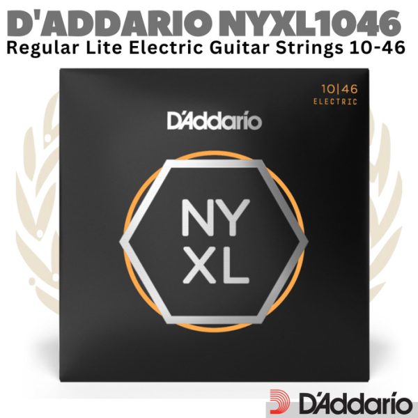 D'ADDARIO NYXL 1046 Regular Lite Electric Guitar Strings 10-46 | Senar