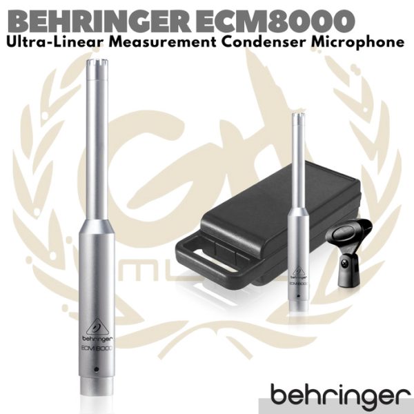 BEHRINGER ECM8000 Ultra Linear Measurement Condenser Microphone | RTA