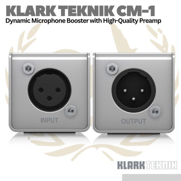 Klark Teknik MIC BOOSTER CM-1 Dynamic Microphone Booster - Image 3