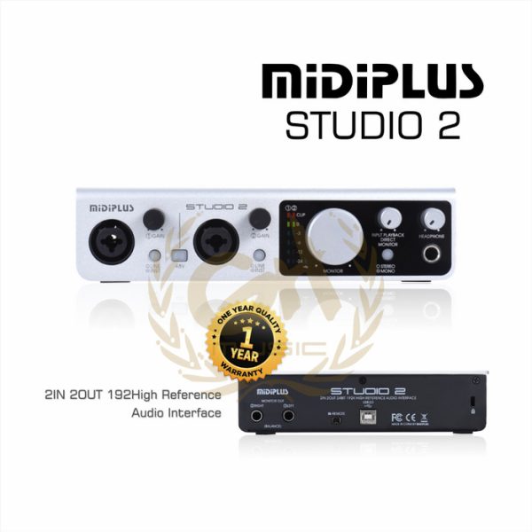 MIDIPLUS STUDIO 2 SOUNDCARD