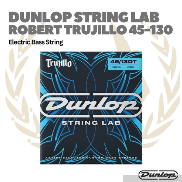 Dunlop STRING LAB SERIES RTT45130T ROBERT TRUJILLO TAPERED BASS STRINGS 45-130