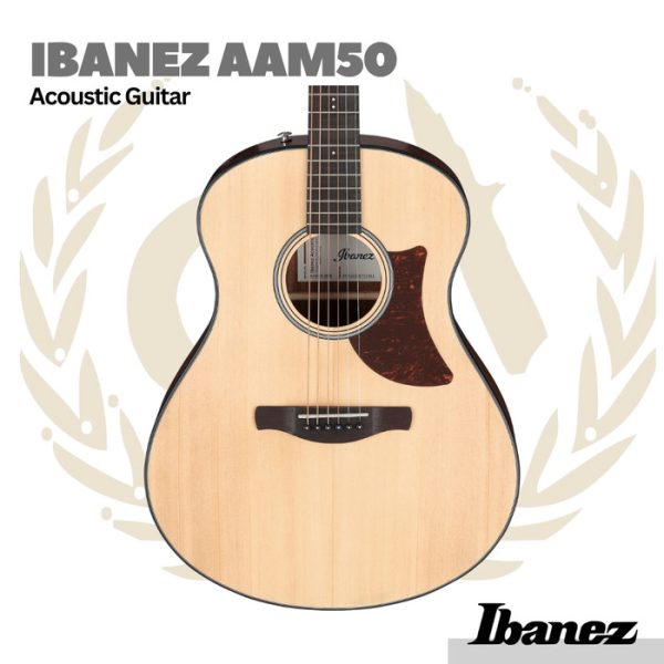 Ibanez AAM50 Acoustic Guitar - Gitar Akustik - Image 3