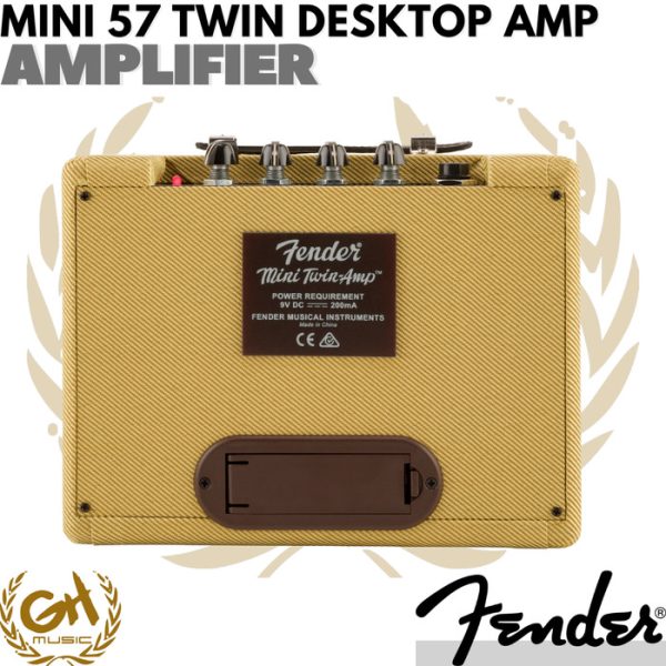 Fender Mini 57 Twin Desktop Amplifier - Ampli Gitar - Image 2