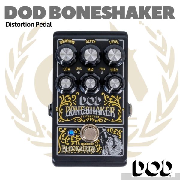 DOD Boneshaker Distortion Guitar Effect Pedal - Efek Gitar