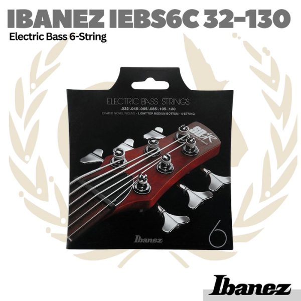 Ibanez IEBS6C 32-130 Light Top Medium Bottom Electric Bass 6-Strings