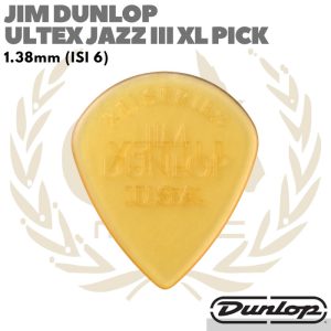 JIM DUNLOP ULTEX JAZZ III PICK | Pik Gitar Bass