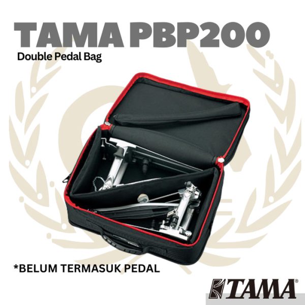 TAMA PBP200 PowerPad Double Pedal Bag -  Tas Pedal Drum - Image 2