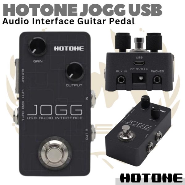 HOTONE JOGG USB Audio Interface Guitar Pedal | Efek Gitar Soundcard