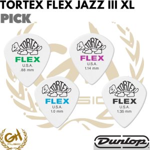 JIM DUNLOP Tortex Flex Jazz III XL Pick - Pick Gitar