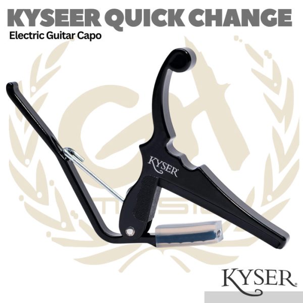 Kyser Quick Change Electric Guitar Capo - Kapo Gitar