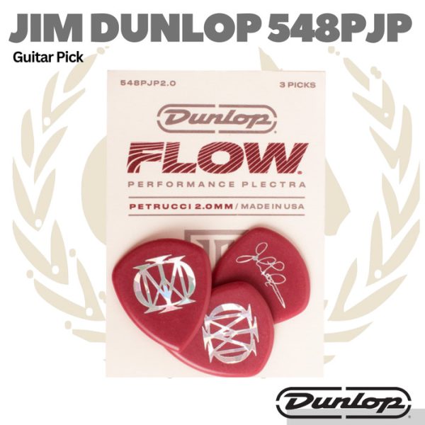 Jim Dunlop John Petrucci Flow Pick - Pik Gitar Bass isi 3 - Image 3