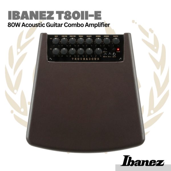 Ibanez T80II-E Troubadour II 80W Acoustic Guitar Combo Amplifier - Ampli Akustik - Image 2