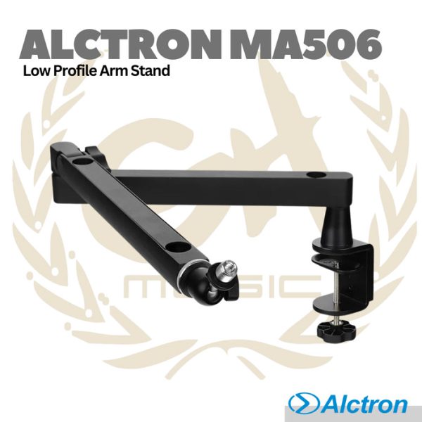 Alctron MA506 Low Profile Arm Stand - Stand Mic