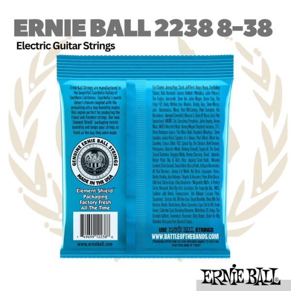 Ernie Ball RPS 2238 Electric Guitar Strings 8-38 - Senar Gitar Elektrik - Image 2